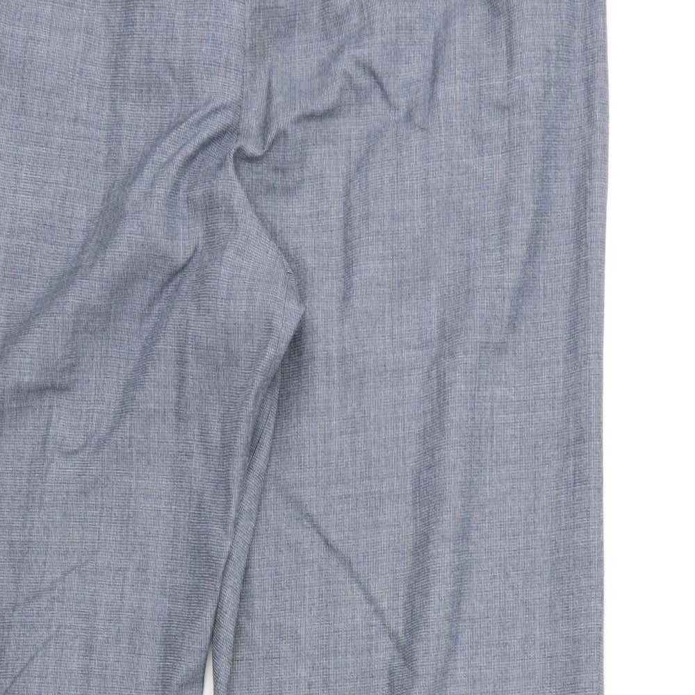 Womens UK Size 38 in Preworn Regular Fit Grey Trousers