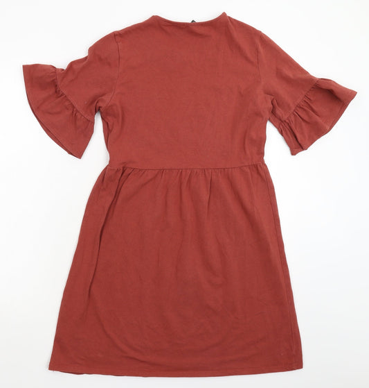 Primark Womens Brown Fit & Flare Size 8