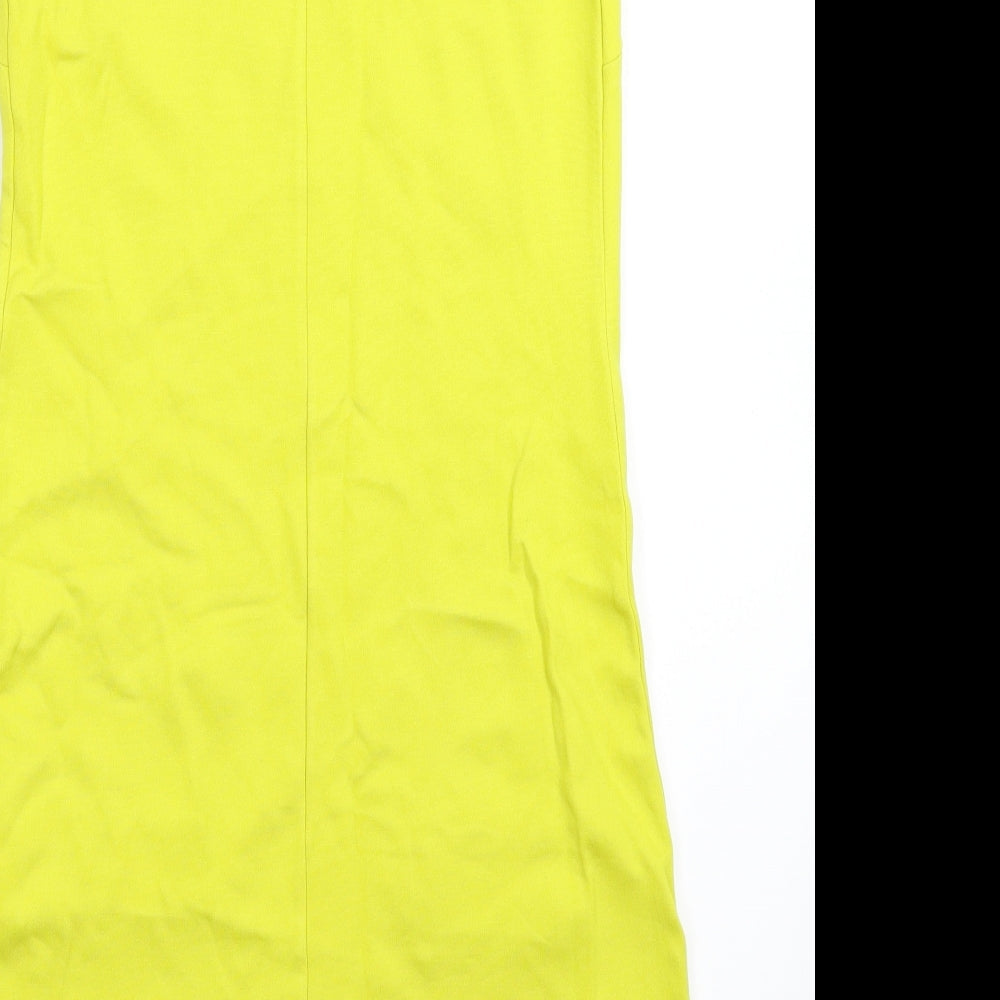 NEXT Womens Yellow Bodycon Size 8