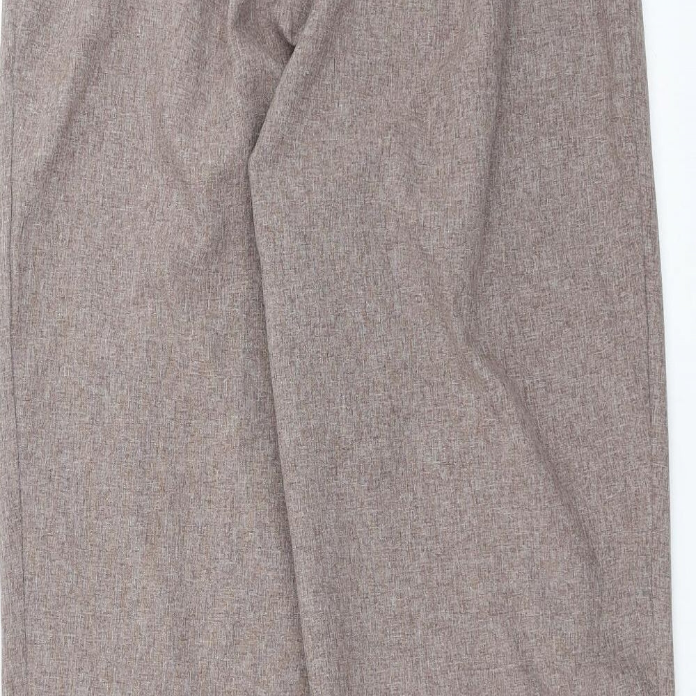 the nicole lewis collection Womens Brown Trousers Size 16 L26 in