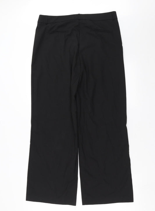 Womens UK Size 14 incorporatewear Regular Fit Black Trousers