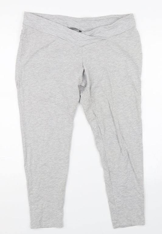 Womens UK Size 16 Avenue Regular Fit Jegging Grey Trousers