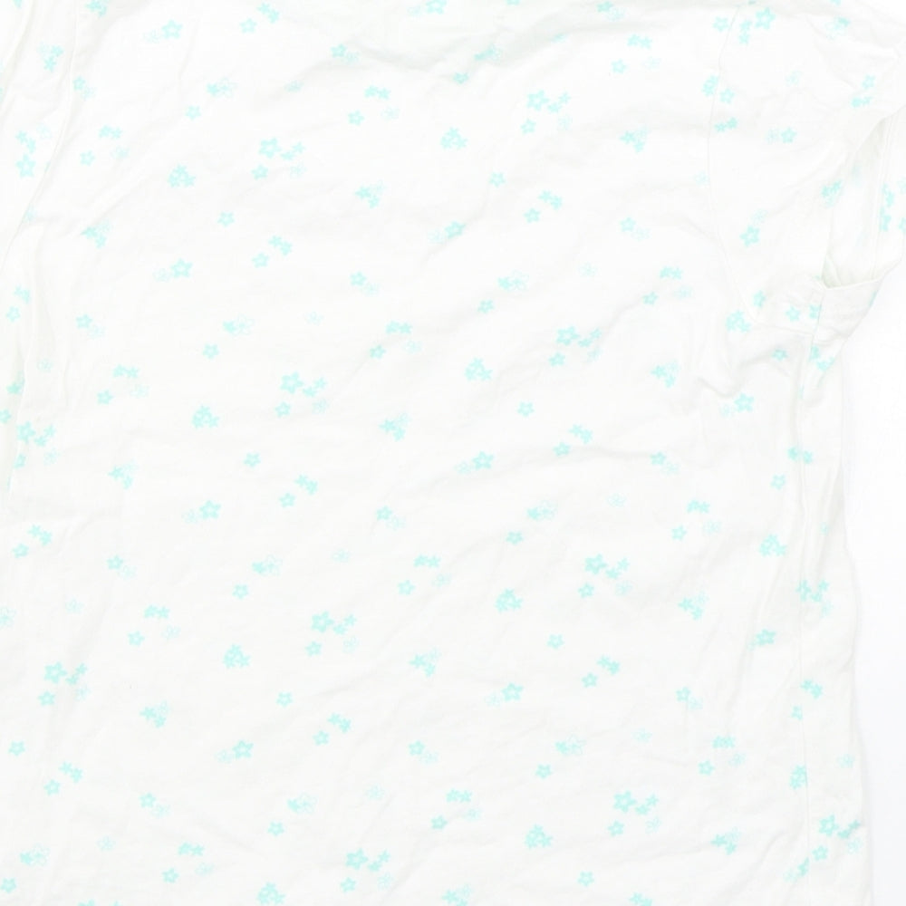 George Girls White Floral Cami Pyjama Top Size 8-9 Years