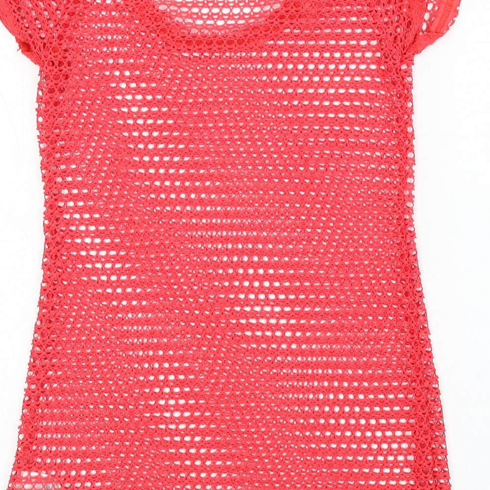 Womens UK Size 10 ESMARA Pink Basic T-Shirt