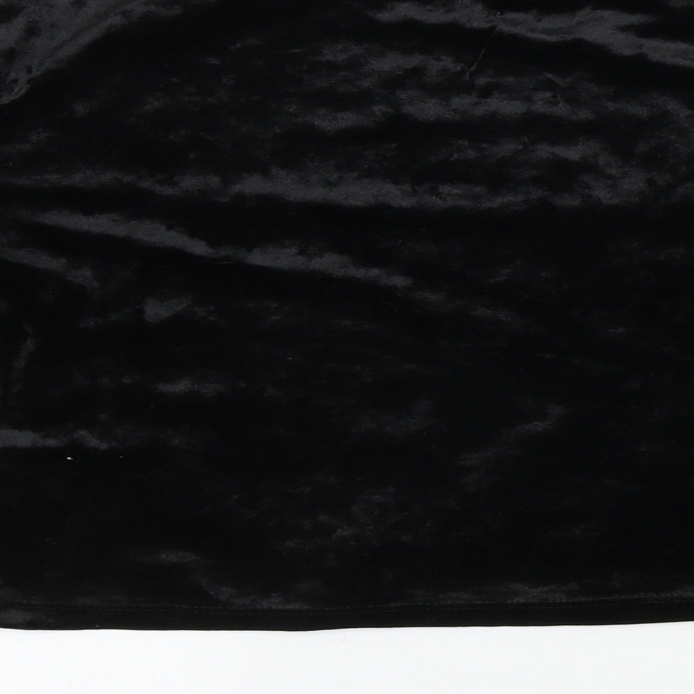 Womens UK Size M H&M Black Basic T-Shirt