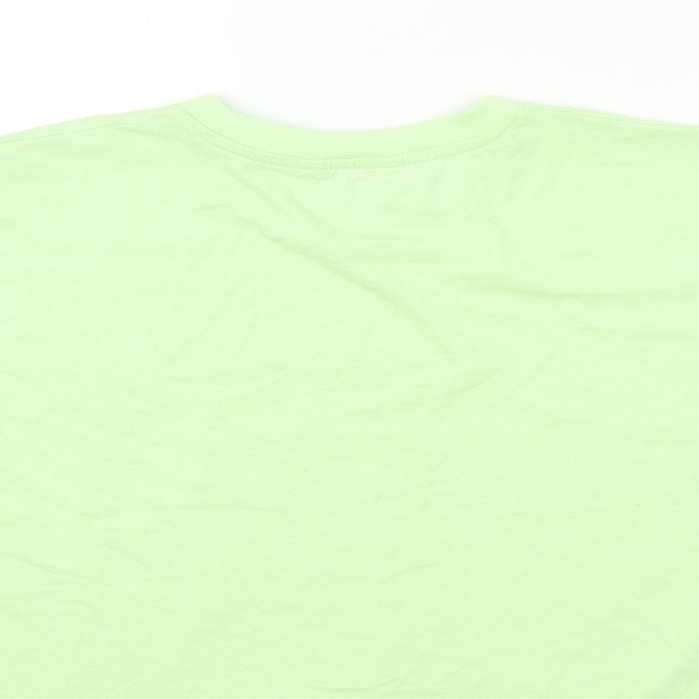 George Womens Green Basic T-Shirt Size 10