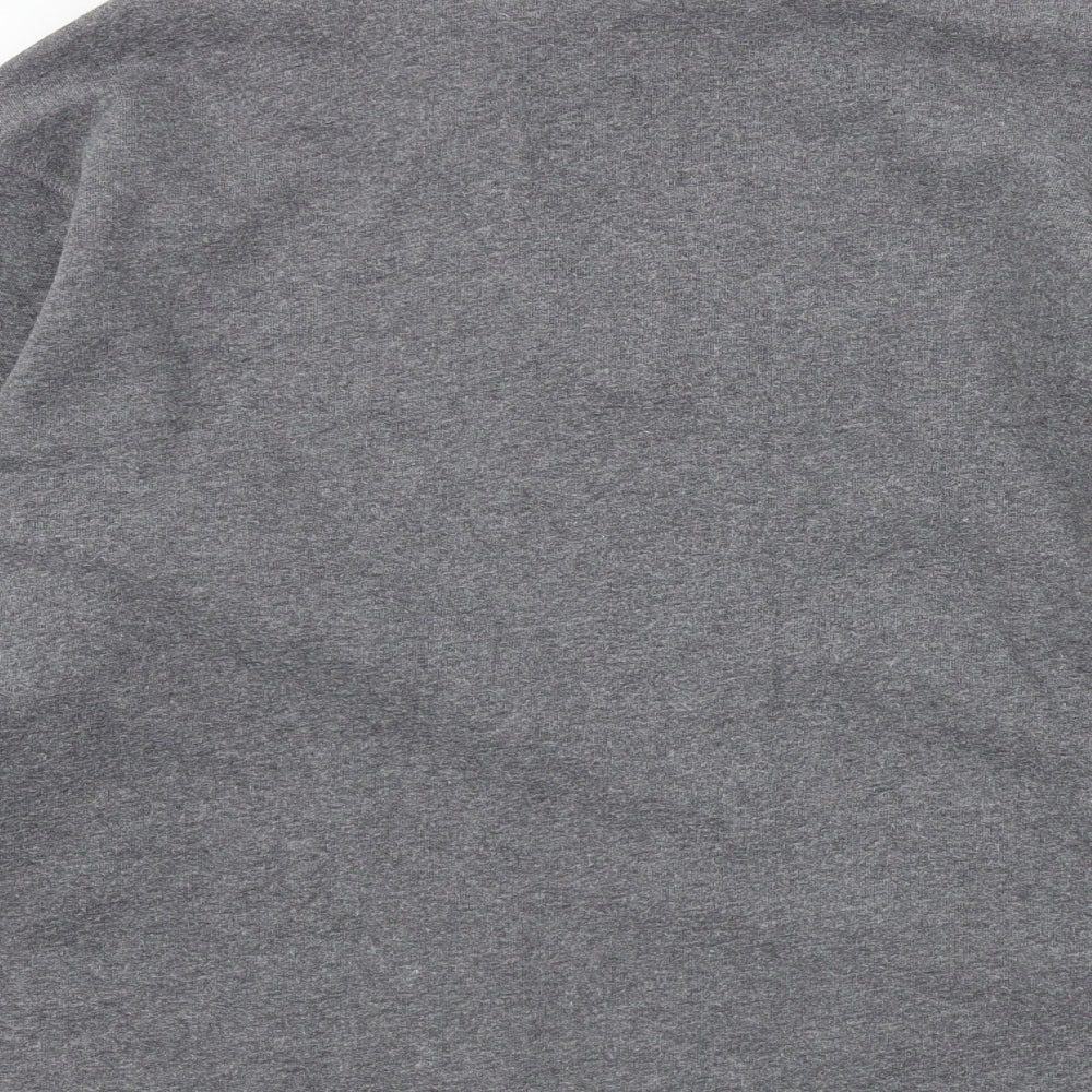 Easy Mens Grey Pullover Jumper Size M