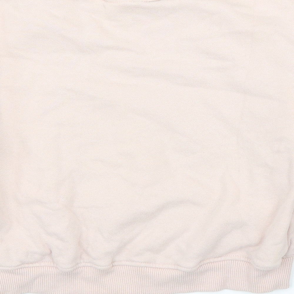 Next Girls Pink Pullover Jumper Size 7 Years