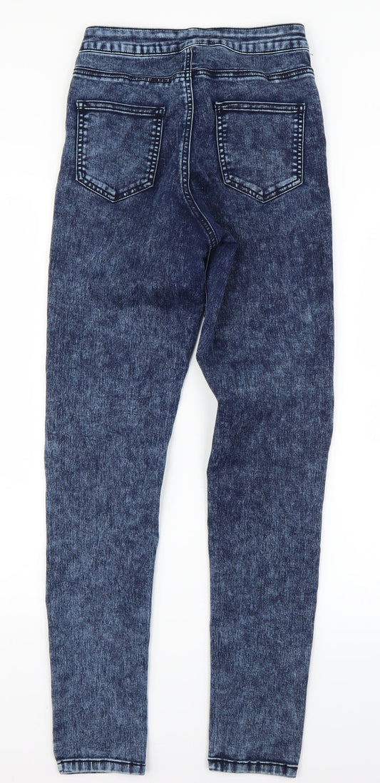 Primark Womens Blue Denim Jegging Jeans Size 10 L29 in