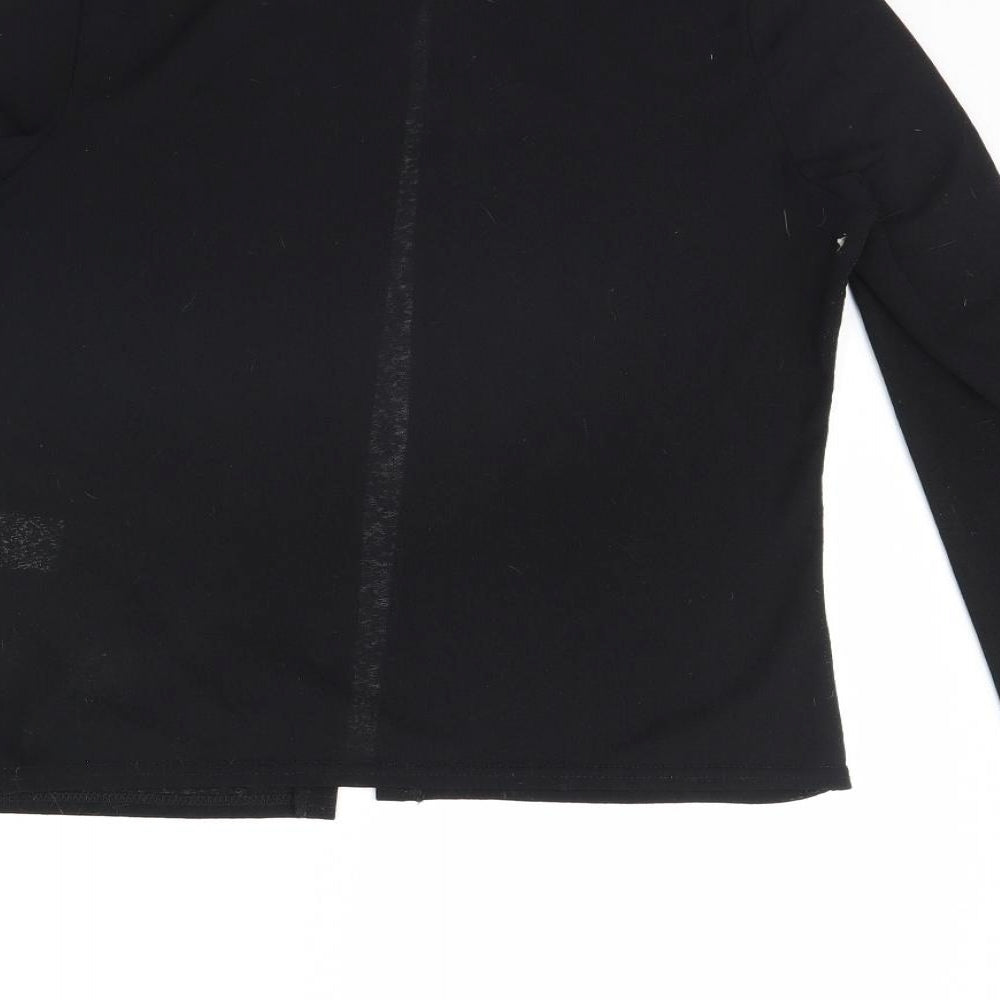 New Look Womens Black Jacket Size 14