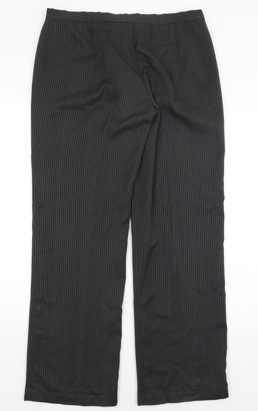 Black & White Mens Black Dress Pants Trousers Size 36 in L30 in