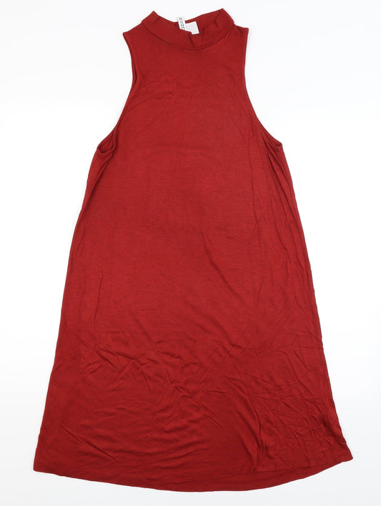 Divided Womens Red Tank Dress Size 12