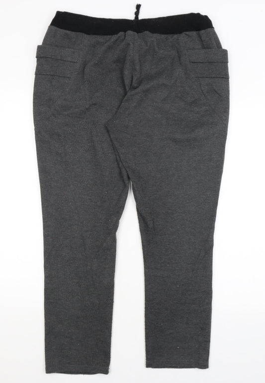 Hamoon Mens Grey Sweatpants Trousers Size XL L27 in