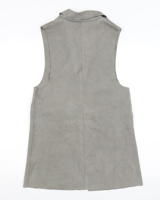 Atmosphere Womens Grey Wrap Jumper Size 6