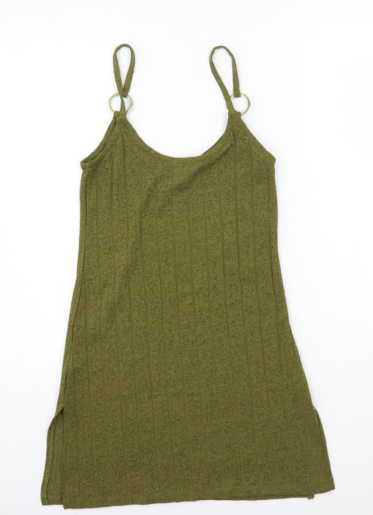 River Island Womens Green Basic T-Shirt Size 6