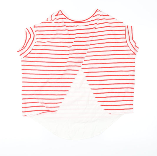 Atmosphere Womens Red Striped Pullover Jumper Size 10
