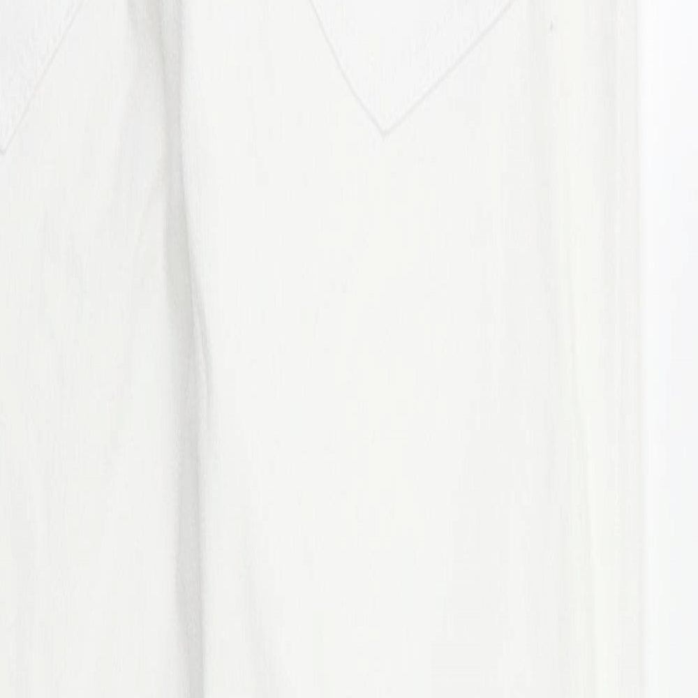 Prew Womens White Skinny Jeans Size 10 L27 in