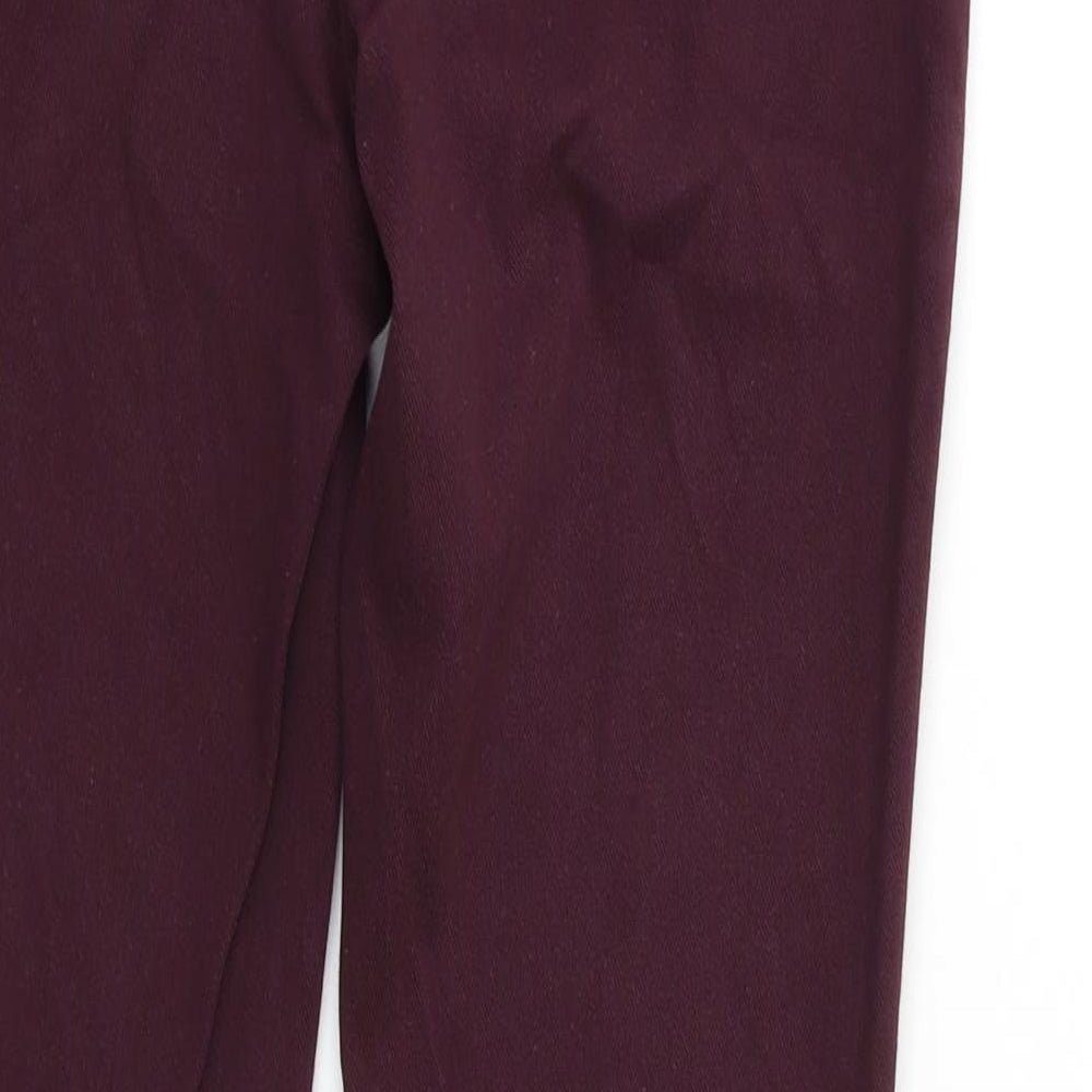 NEXT Womens Purple Skinny Jeans Size 8 L26 in