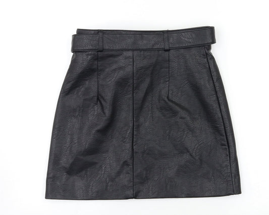 H&M Womens Black   Maxi Skirt Size 10