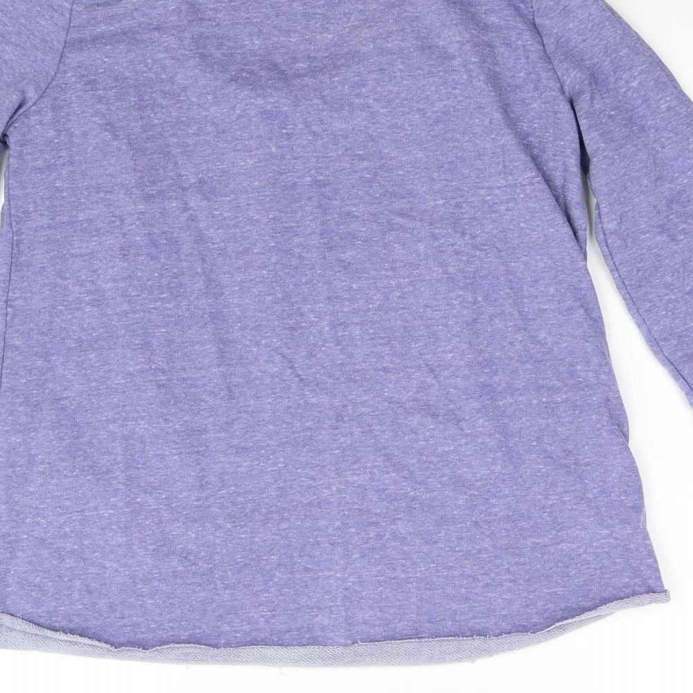 Womens UK Size M Sweewe Blue Basic T-Shirt