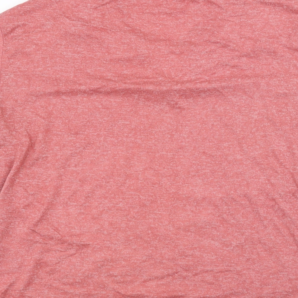 Womens UK Size M Marks and Spencer Pink Basic T-Shirt