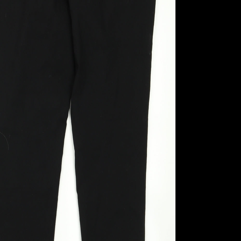 F&F Womens Black Trousers Size 34 L25 in