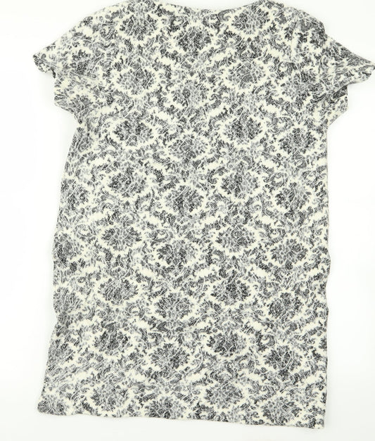 Etam Womens Grey Rayon Jumper Dress Size M