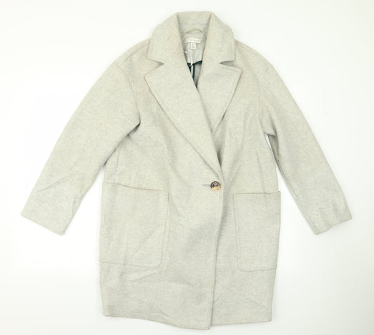 Womens UK Size 6 Topshop Grey Jacket