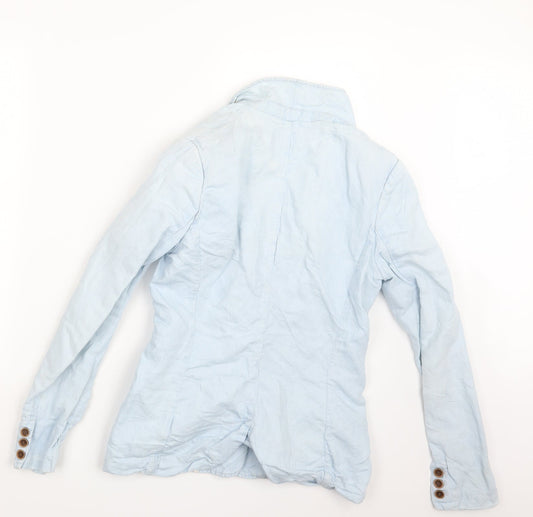 Womens UK Size 10 H&M Blue Jacket
