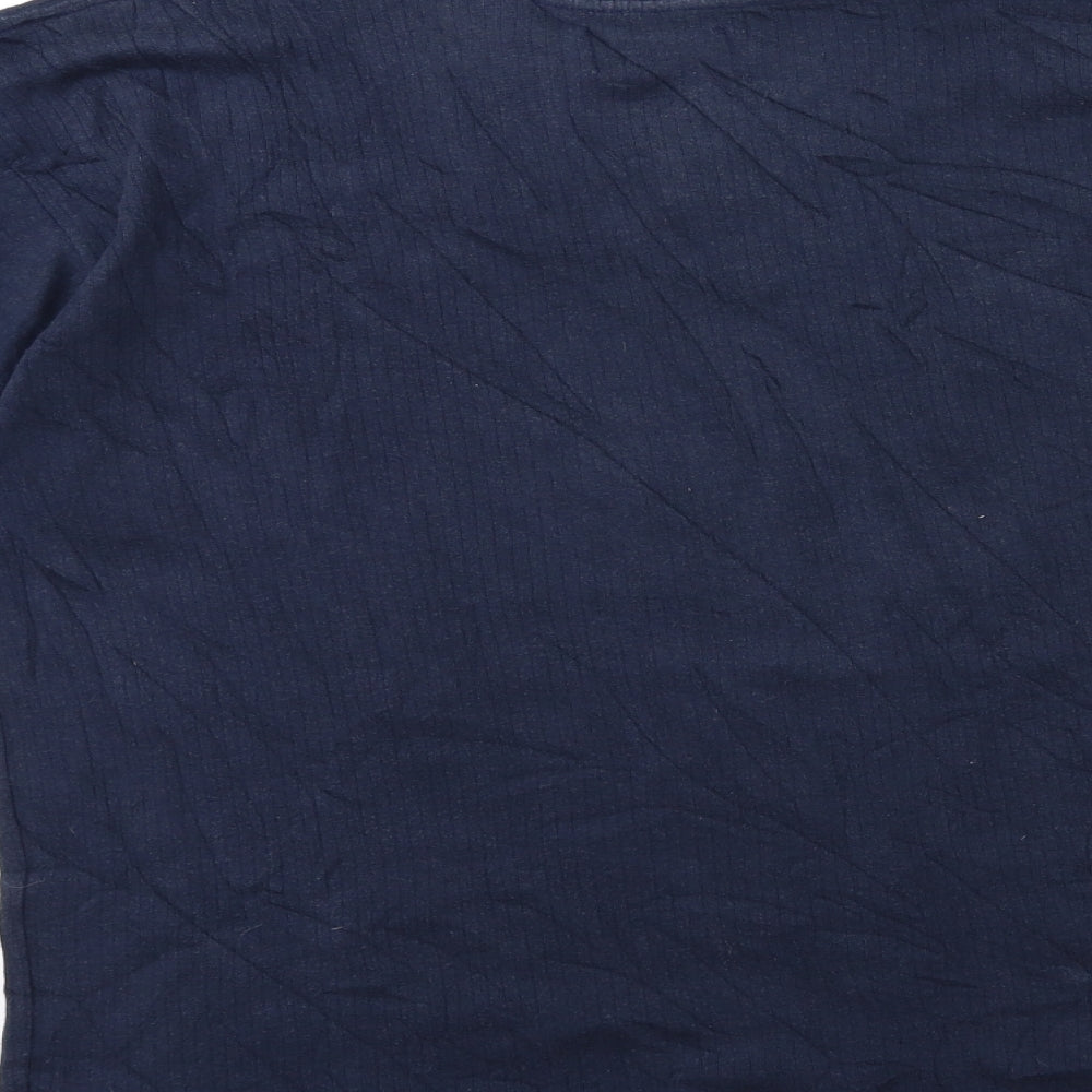 Petroleum Mens Blue T-Shirt Size M