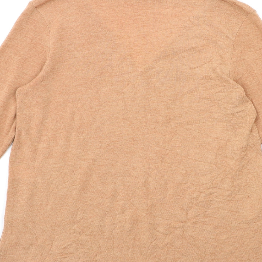 Womens UK Size 10 River Island Orange Pullover Jumper