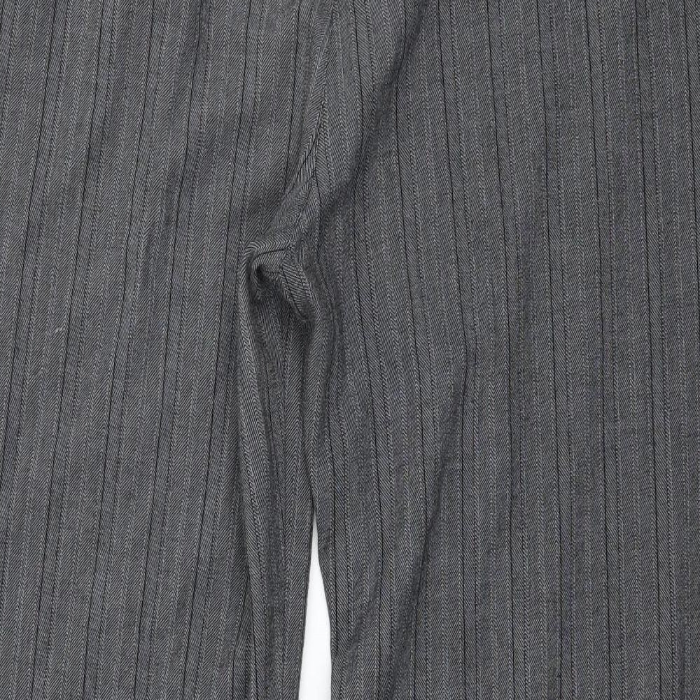Womens UK Size XL Joella Di Marco Regular Fit Grey Trousers