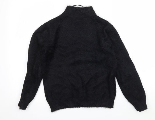 Primark Womens Black Knit Pullover Jumper Size 6