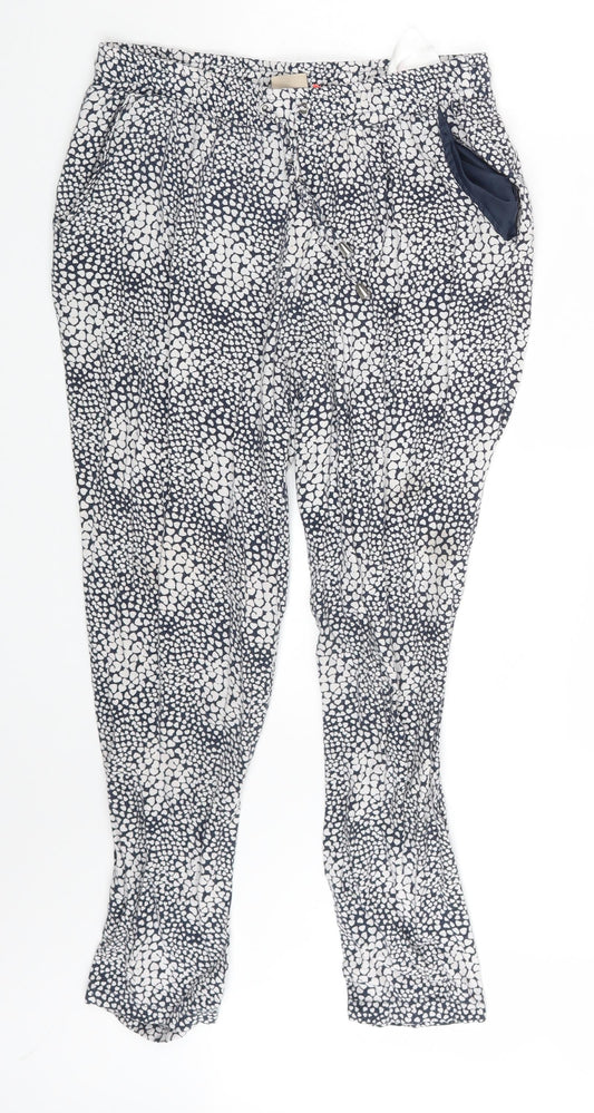Only Womens Multicoloured Polka Dot Sweatpants Trousers Size 10 L24 in