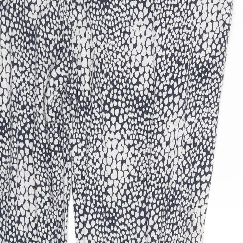 Womens UK Size 10 ONLY Regular Fit Sweatpants Multicoloured Trousers