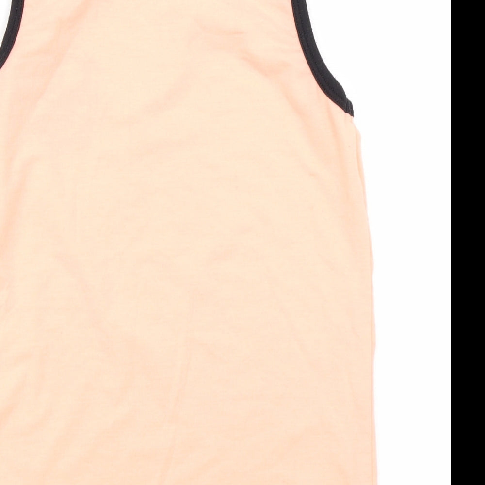 Primark Boys Orange Basic Tank Size 8-9 Years