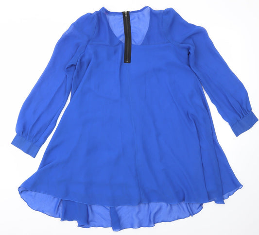 Love Label Womens Blue Fit & Flare Size 10