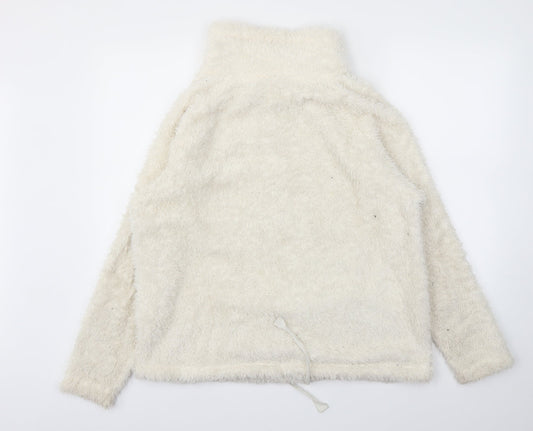Womens UK Size M NEXT Ivory Pullover Jumper