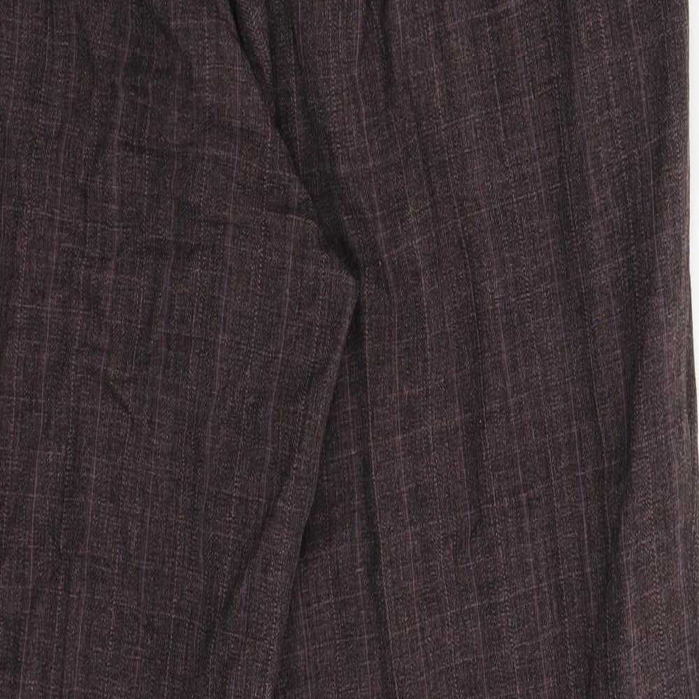 Womens UK Size 16 BM Regular Fit Grey Trousers