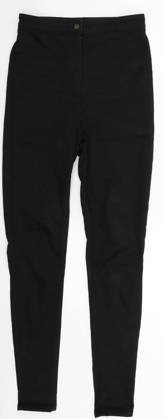 Collusion Womens Black Denim Jegging Jeans Size 28 in L31 in