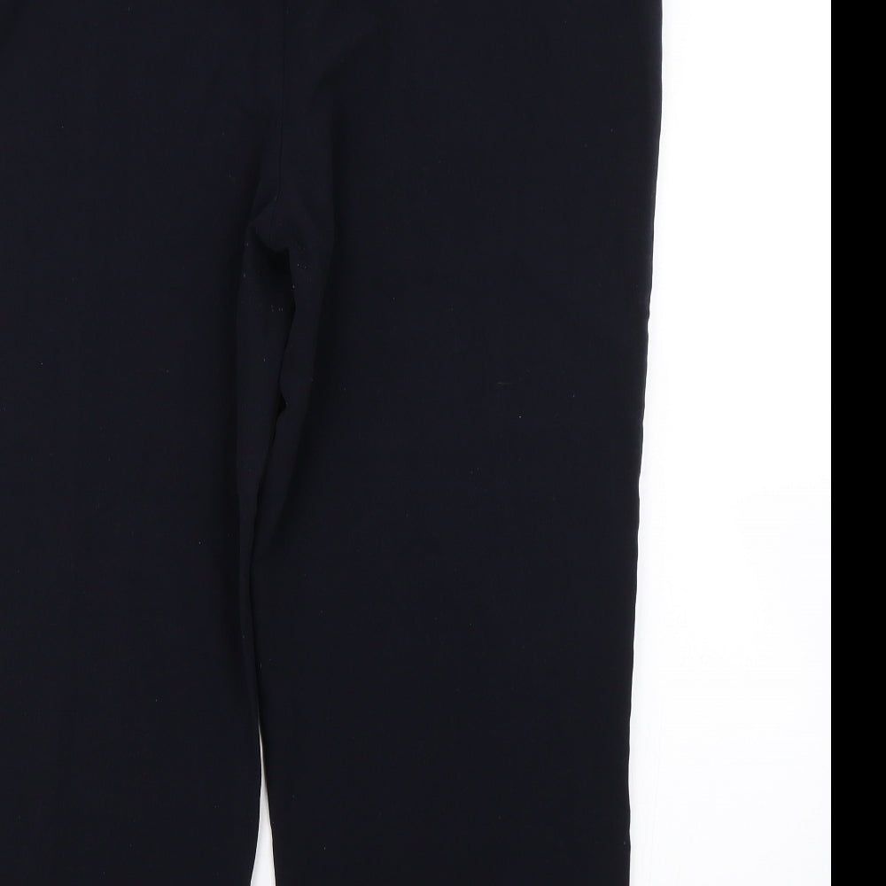 Womens UK Size 20 Isle Essentials Regular Fit Carrot Blue Trousers