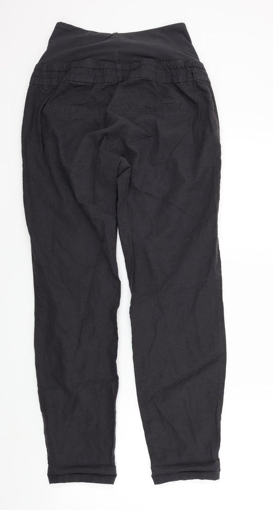 Womens UK Size S H&M Regular Fit Grey Trousers