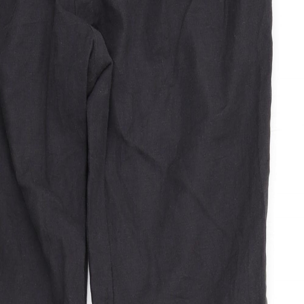 Womens UK Size S H&M Regular Fit Grey Trousers
