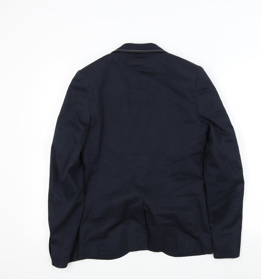 Mens UK Size 36 Topman Regular Blue Suit Jacket
