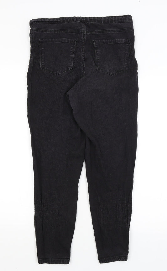 Denim Co Womens Black Skinny Jeans Size 14 L25 in