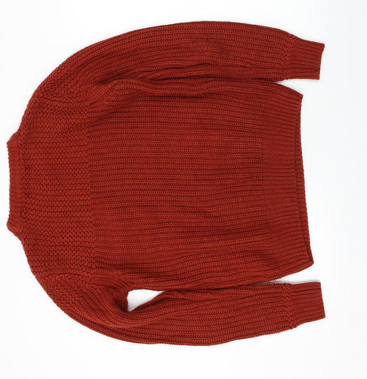 NEXT Mens Brown Pullover Jumper Size S