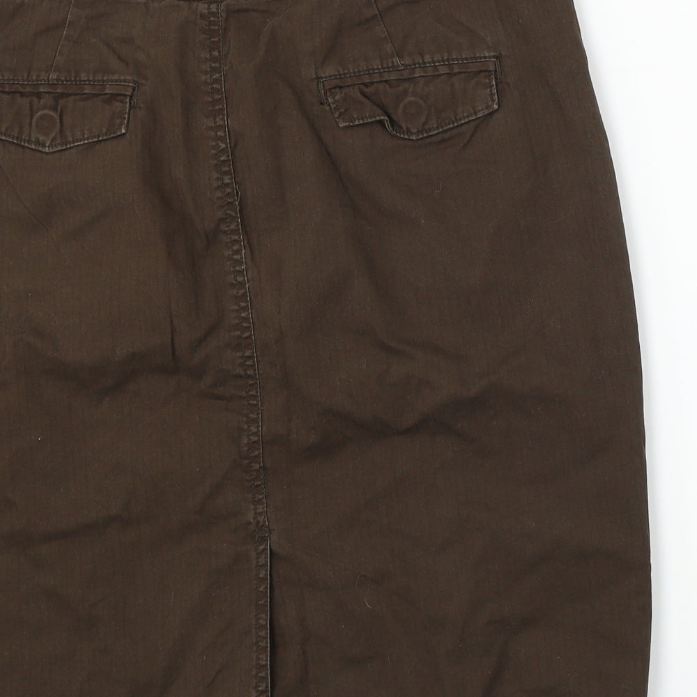 Gap Womens Brown A-Line Skirt Size 12