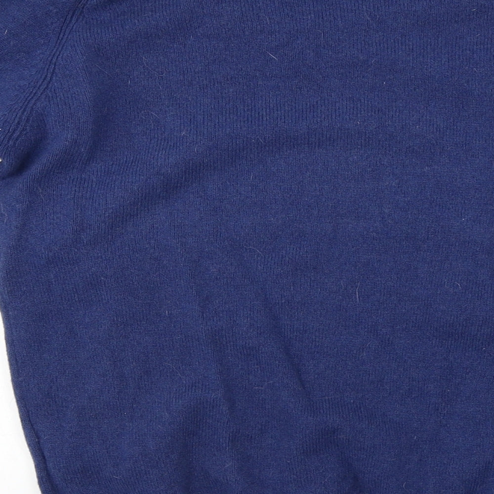Marks and Spencer Mens Blue Pullover Jumper Size S
