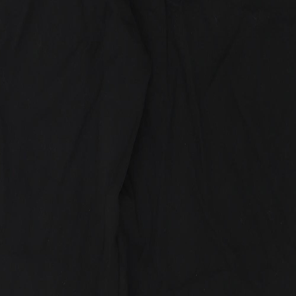 Yessica Womens Black Trousers Size 38 in L28 in