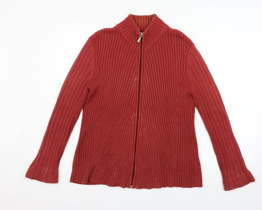 Womens UK Size 16 Maine Red Jacket